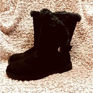 Makalu Black Boots, sz 9
